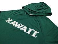 Cooling Performance Long Sleeve Hooded Hawai'i Shirt