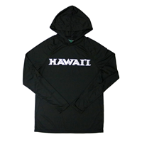 Cooling Performance Long Sleeve Hooded Hawai'i Shirt