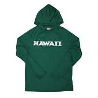 Cooling Performance Long Sleeve Hooded Hawai'i Shirt