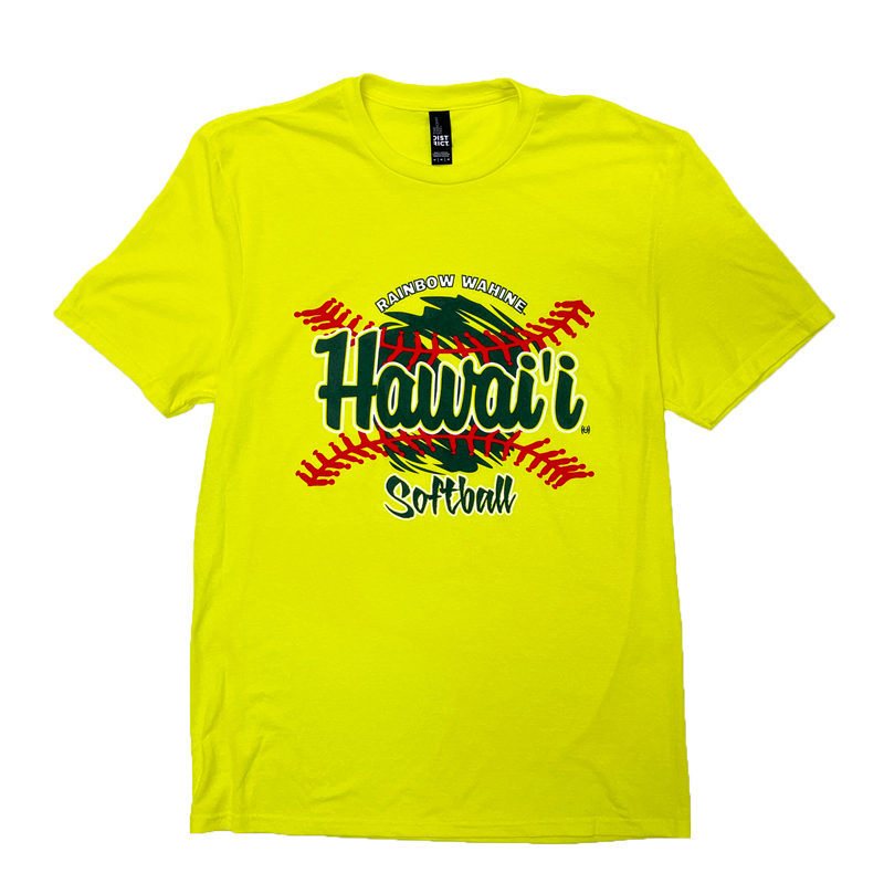 Hawai'i Rainbow Wahine Softball Stitches Shirt (SKU 147362473)