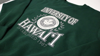 Blue84 UH Leaves Seal Logo Crew Sweatshirt