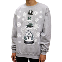 Champion H Logo Snowman Ugly Christmas Sweatshirt
