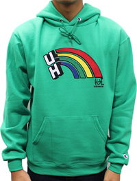 Champion UH Retro Logo Hooded Sweatshirt