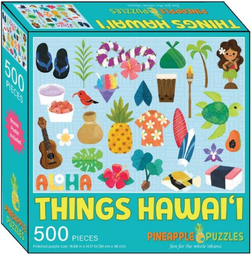 THINGS HAWAII 500 PIECE JIGSAW (SKU 14716614134) THINGS HAWAII 500 PIECE JIGSAW (SKU 14716614134)