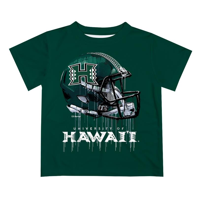 Toddler Football Drip Helmet Performance Shirt