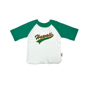 Toddler Third Street Raglan Hawai'i Script Shirt