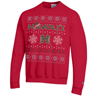 "Ugly" Christmas Champion Brand Crew Sweatshirt