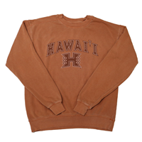Womens Blue84 Dyed Tonal Crew Sweatshirt