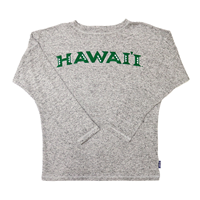 Women's Spirit Jersey Oversize Hawai'i Puff Top