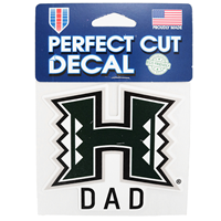 H Sticker Dad Decal