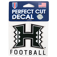 H Sticker Football Decal