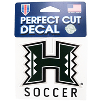 H Sticker Soccer Decal