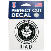 UH Seal Sticker Dad Decal