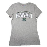 Women's Champion Foil Hawai'i Crew Shirt