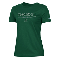 Women's Champion Basketball Script Shirt