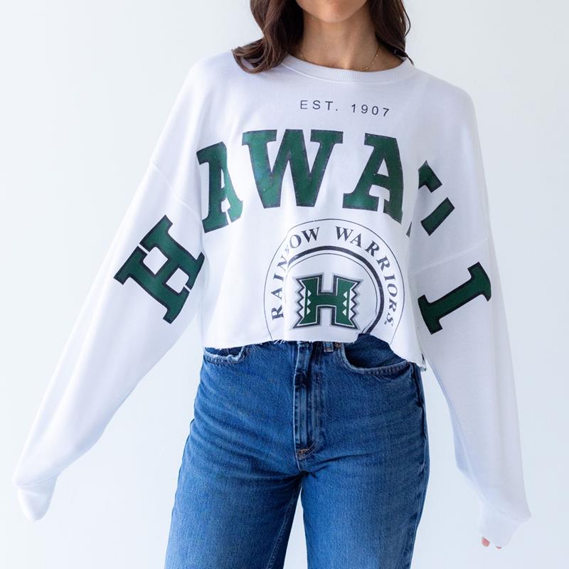 Women's Gameday Social Crop Cut Longsleeve Shirt (SKU 149695919) Women's Gameday Social Crop Cut Longsleeve Shirt (SKU 149695919)