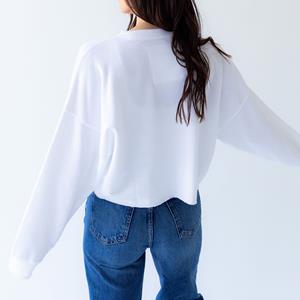 Women's Gameday Social Crop Cut Longsleeve Shirt (149695919) Women's Gameday Social Crop Cut Longsleeve Shirt