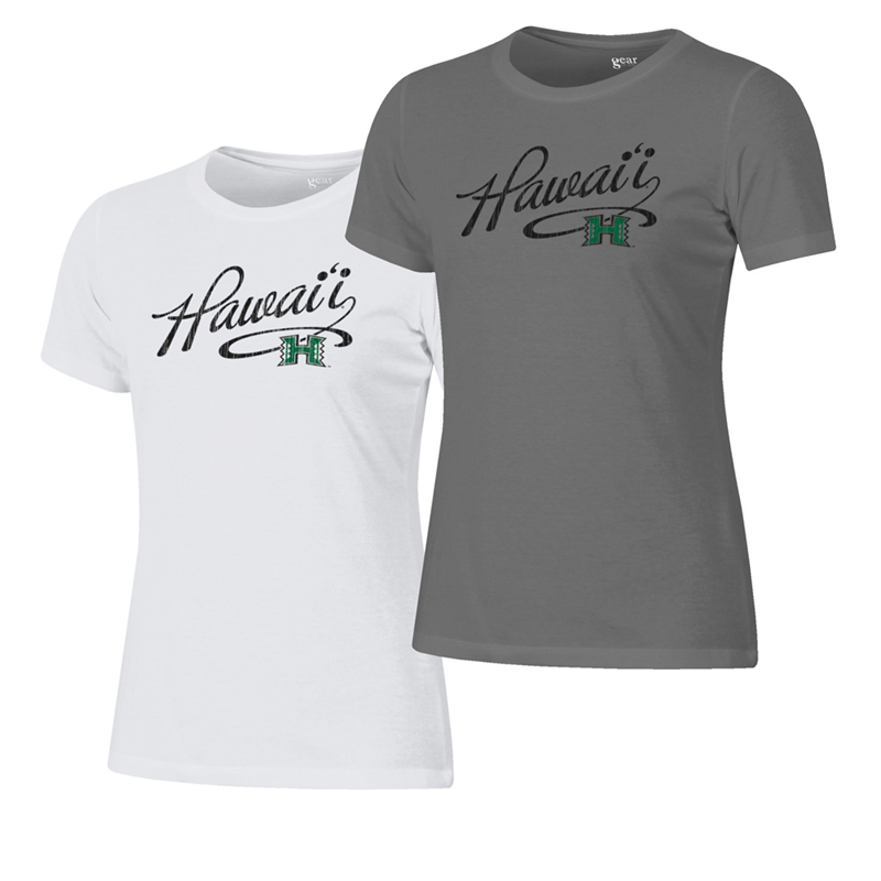 Women's Gear for Sport Hawai'i Script Crew Shirt (SKU 148671499)