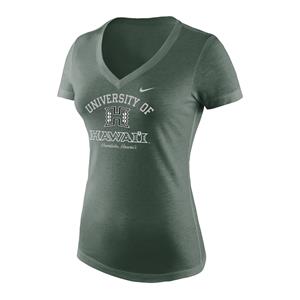Women's Nike Tri-Blend Mid V-neck Shirt