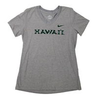 Women's Nike Hawai'i Tri-Blend V-Neck Shirt
