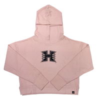 Women's Longsleeve Waffle Crop Top