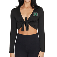 Women's Lojo H Logo Tie Up Top