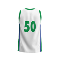 Youth #50 Team Retro Basketball Jersey