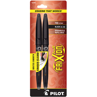 Pilot FriXion Point Erasable Gel Pen .7 Fine 2pk