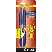 Pilot FriXion Point Erasable Gel Pen .7 Fine 2pk