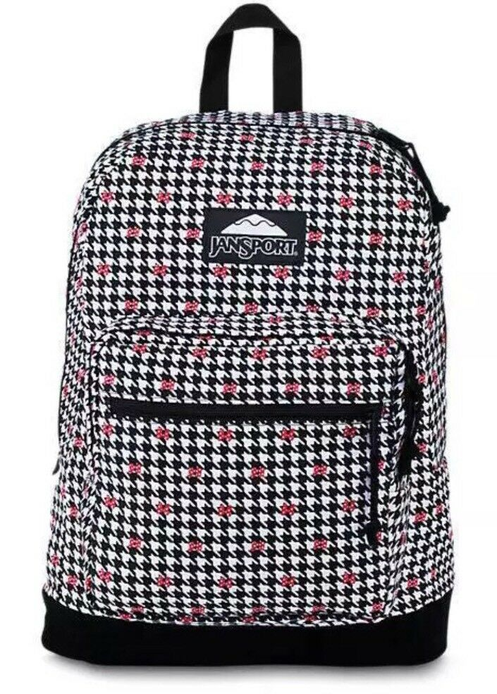 JanSport Disney Right Pack Backpack - SE Minnie White Houndstooth (SKU 11436348296)