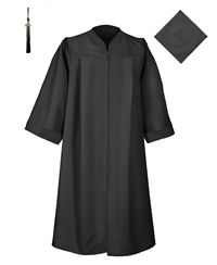 Black Graduation Gown Sets