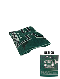 University of Hawaii - H Logo Blanket