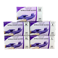Gloves: Nitrile 200 Count (By Weight)