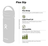 Hydroflask 20 oz with Wide Mouth Sip Lid