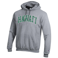 Champion Arch Hawai'i Distressed Hooded Sweatshirt