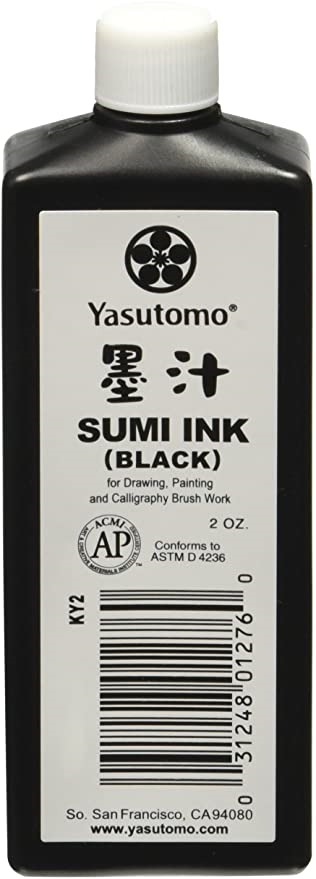 Yasutomo Sumi Ink - Black (KF)