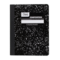 Notebook Marble 100ct College Ruled