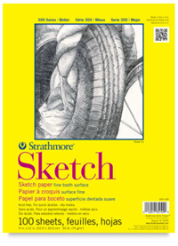 Strathmore 300 Series Sketch Pad (Spiral Bound)