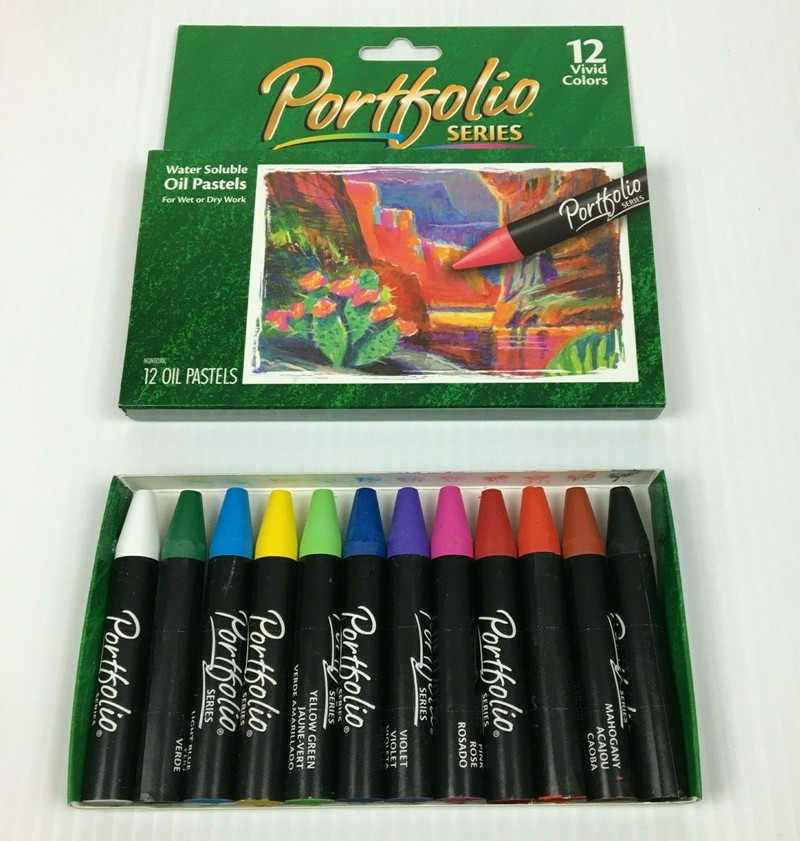 12 Count Water Soluble Oil Pastels (SKU 11583363295)