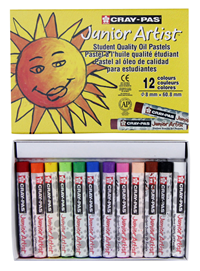 12 Count CRAY-PAS Oil Pastels