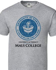 T-Shirt Maui College Large Seal (SKU 14526251235)