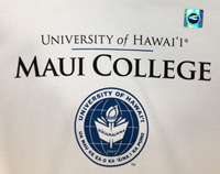T-Shirt Maui College with Seal