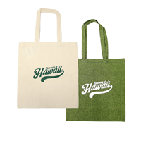 Freedomwear UH Hawaii Script Cotton Tote Bag
