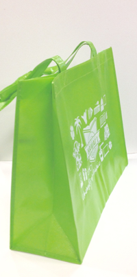 Reusable 2020 UH Bookstore Tote in Lime