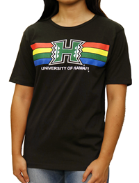 Women's T-Shirt H Rainbow Bar