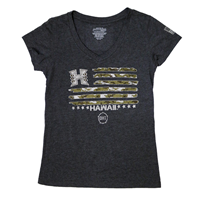 Women's Colosseum OHT H Flag Shirt