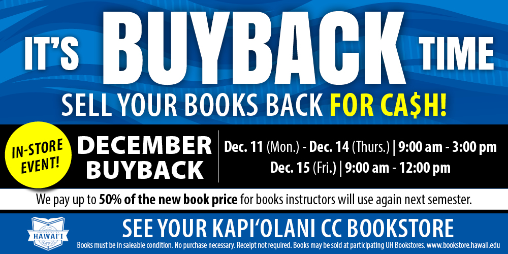Buyback Fall 2023