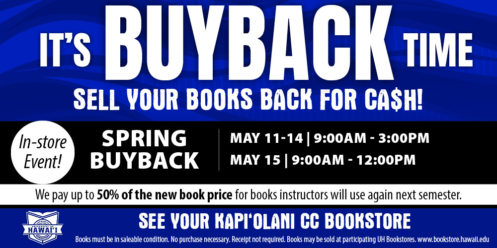 Buyback Spring 2026