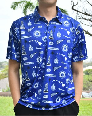 KCC Impression Blue Men's Polo