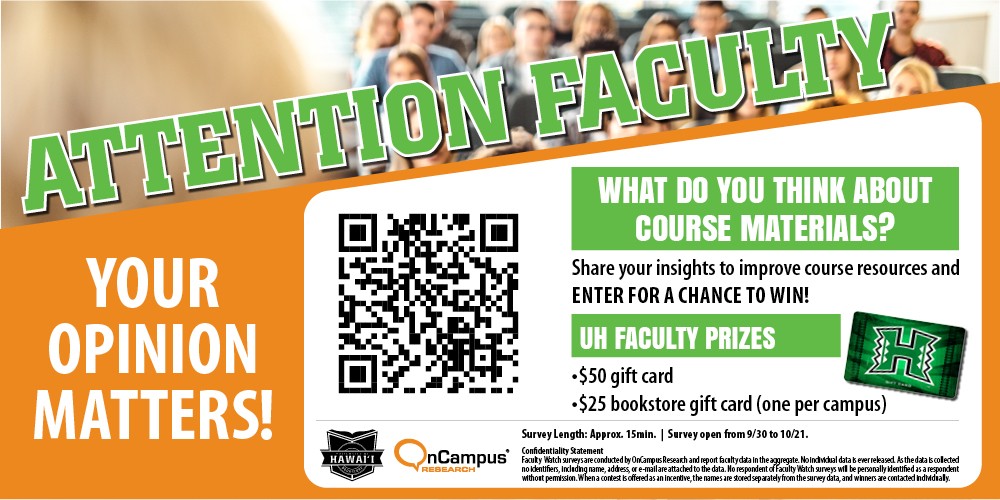 Faculty Watch Survey